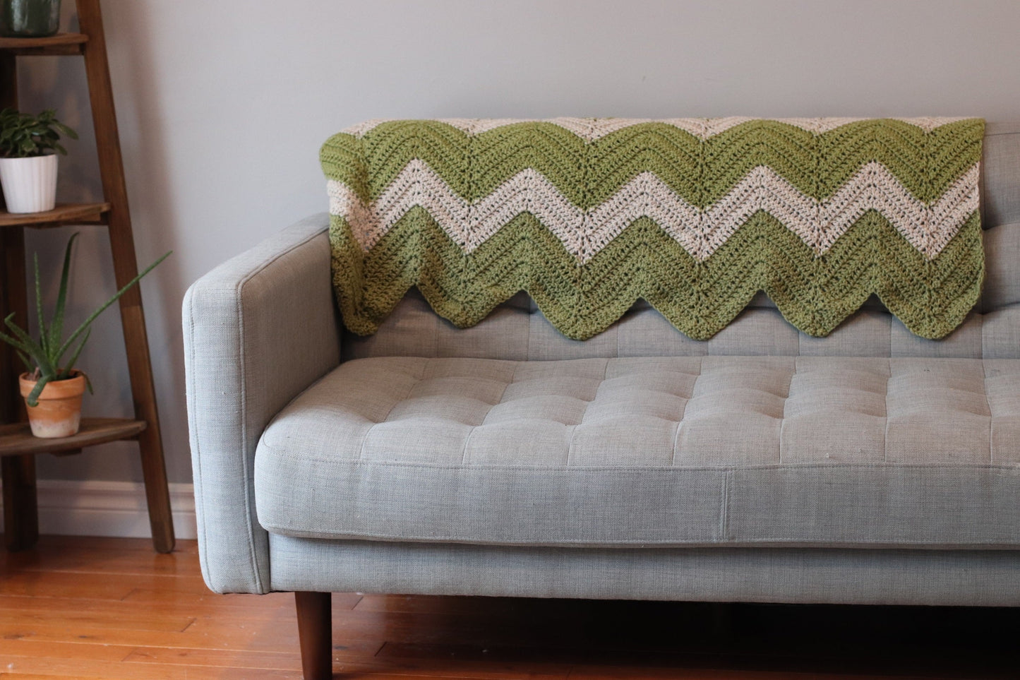 Crochet Kit - Zig Zag Chevron Afghan