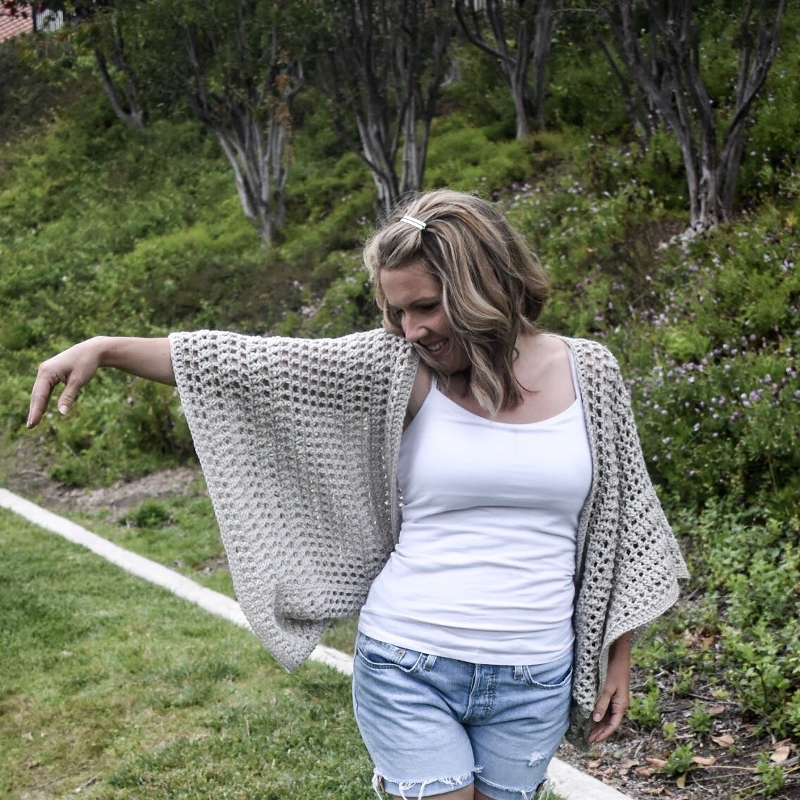 Crochet Kit - The Boho Cardigan
