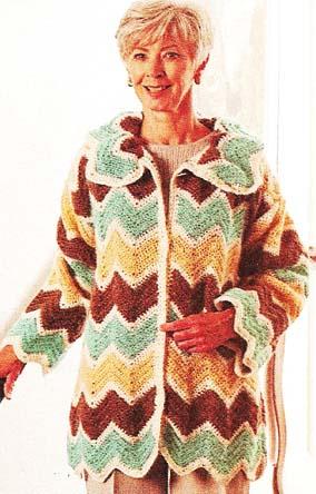 Zig Zag Jacket (Crochet)