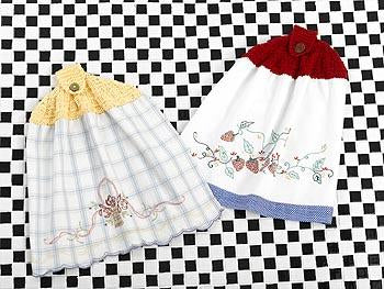 Tea Towel Topper Pattern (Crochet)