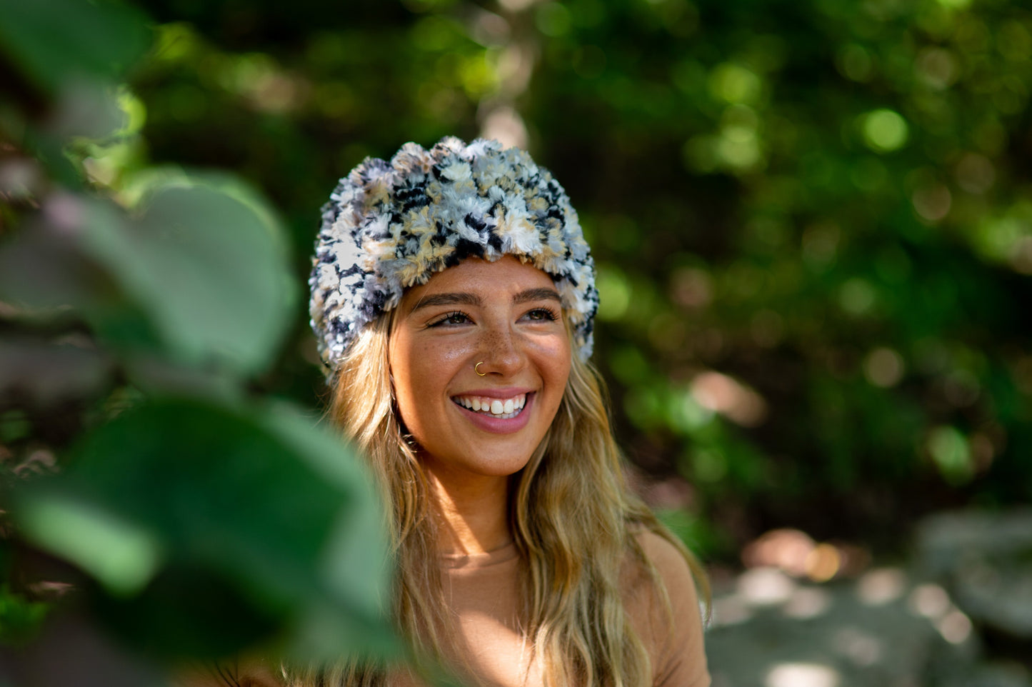 Forest Feline Headband (Knit)