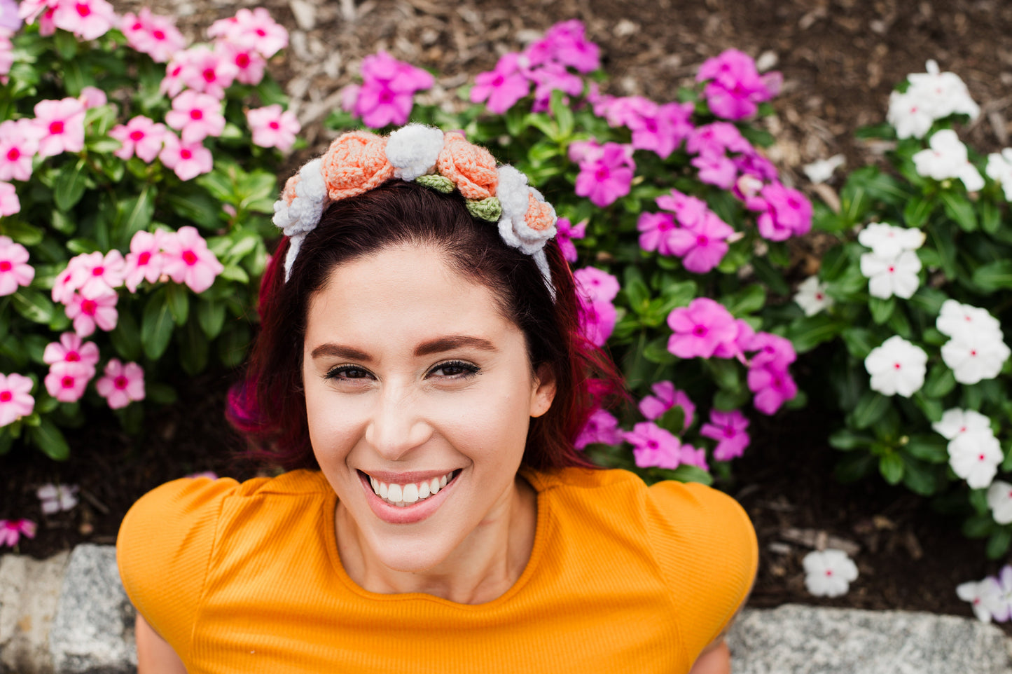Flower Headband (Crochet)