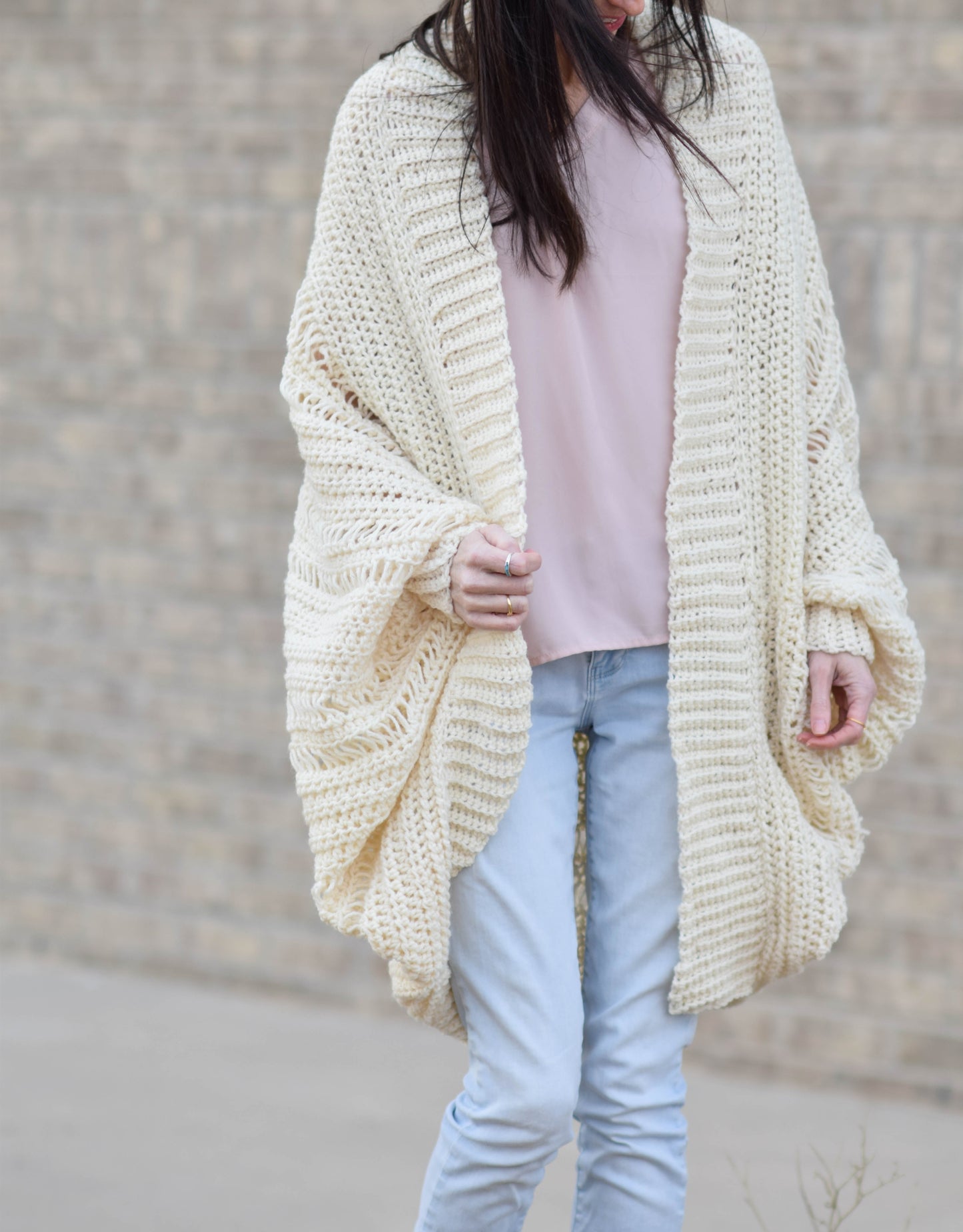 Crochet Kit - Drop Stitch Cardigan