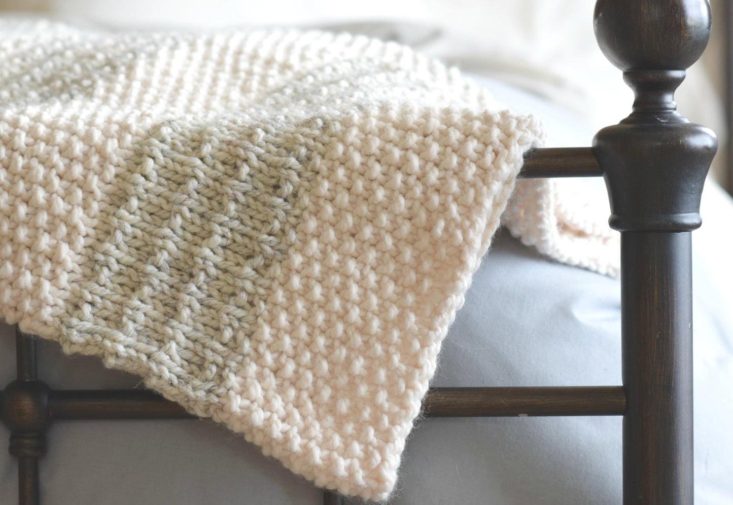 Knit Kit - Easy Heirloom Knit Blanket
