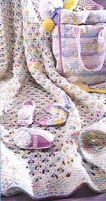 Childs Knitted Blanket Pattern (Knit)