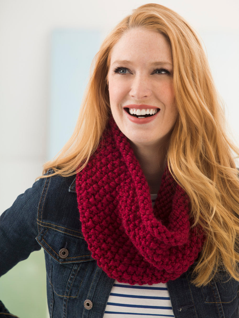 Quick Seed Stitch Cowl (Knit)