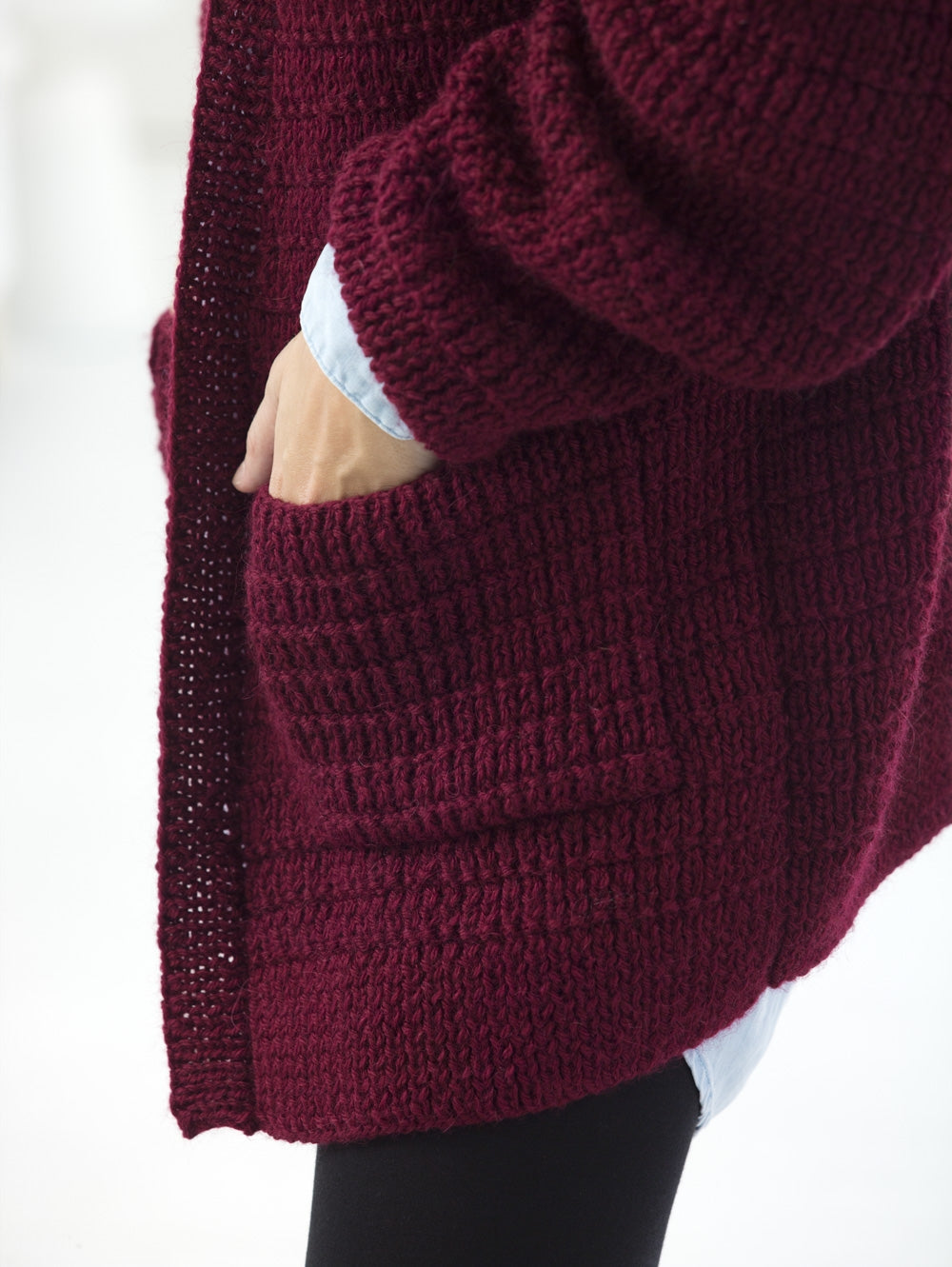 Burke Library Cardigan (Knit)