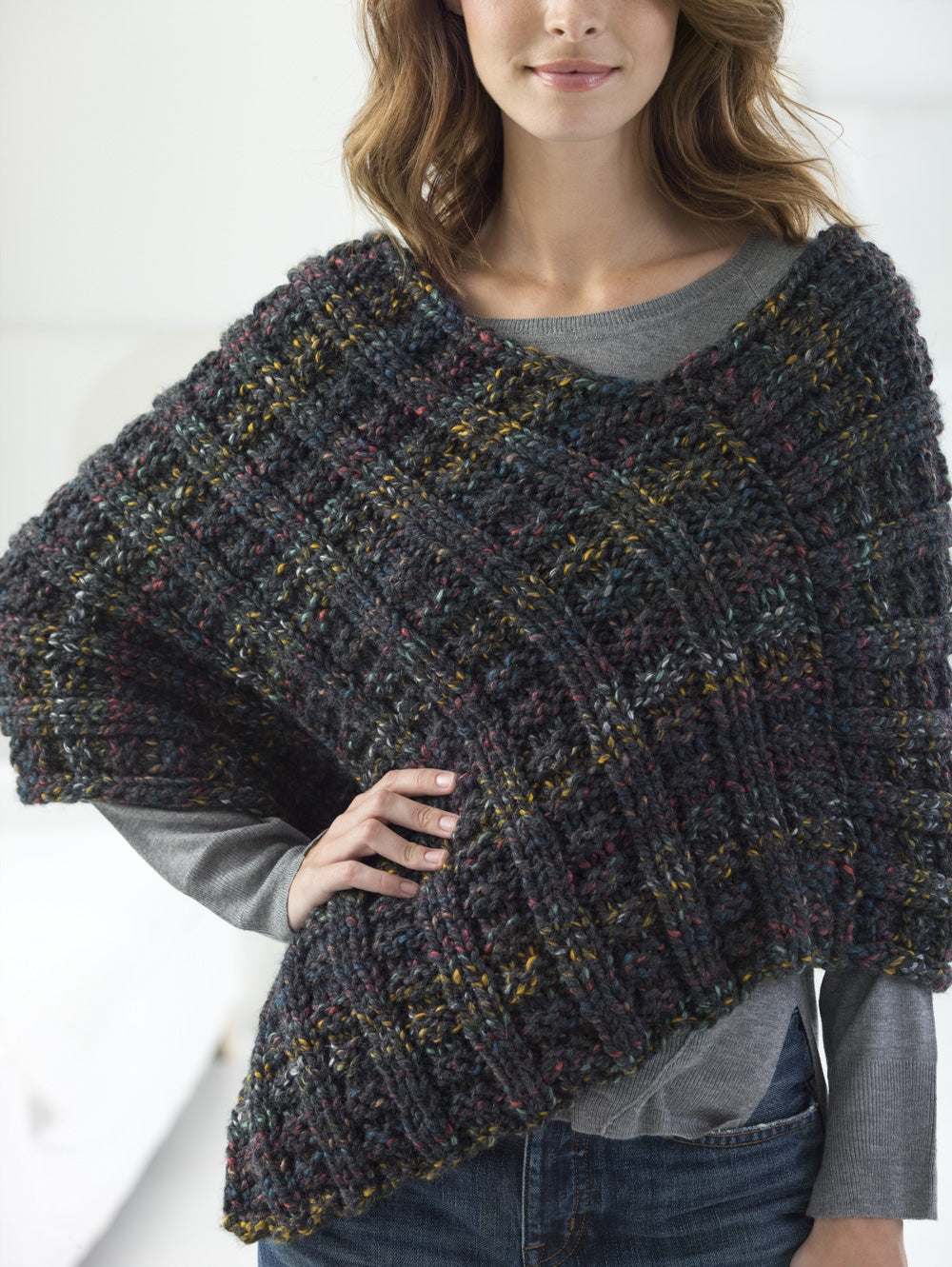 Old Bridge Poncho (Knit)