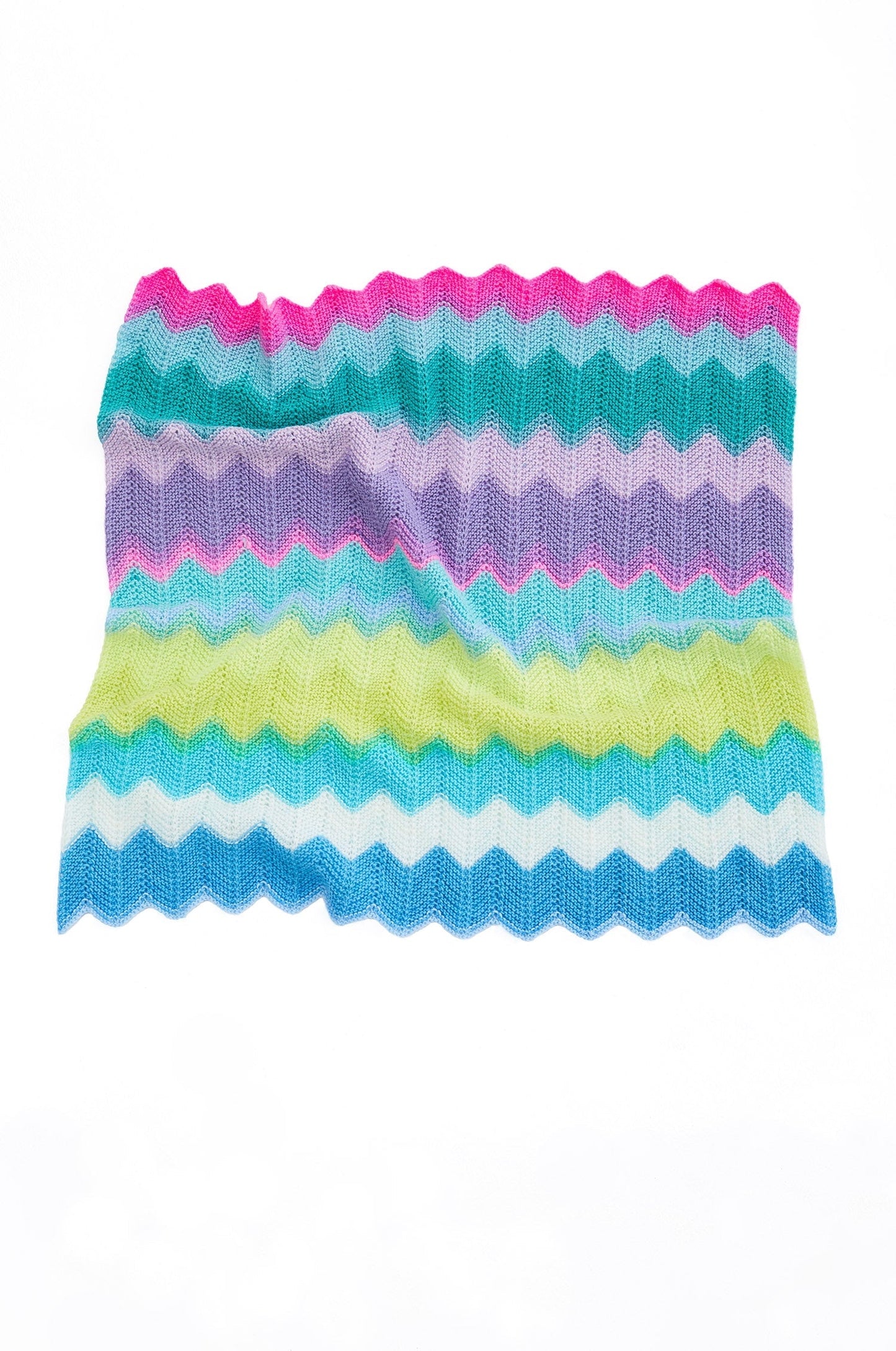 Chevron Baby Afghan (Knit)