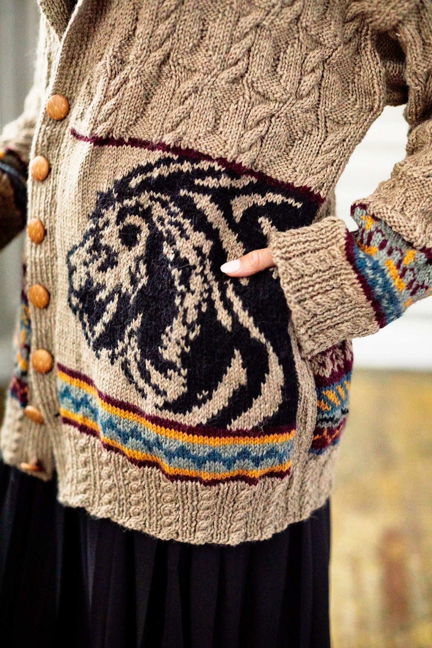 Lion King Cardigan (Knit)