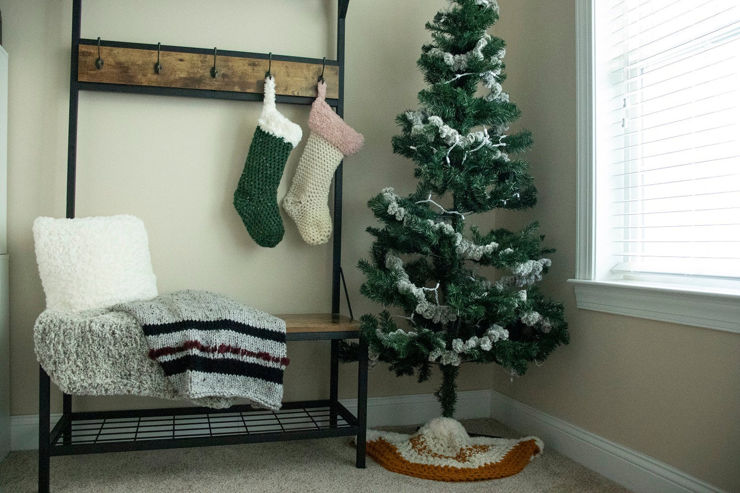 Luxe Holiday Stocking (Crochet)