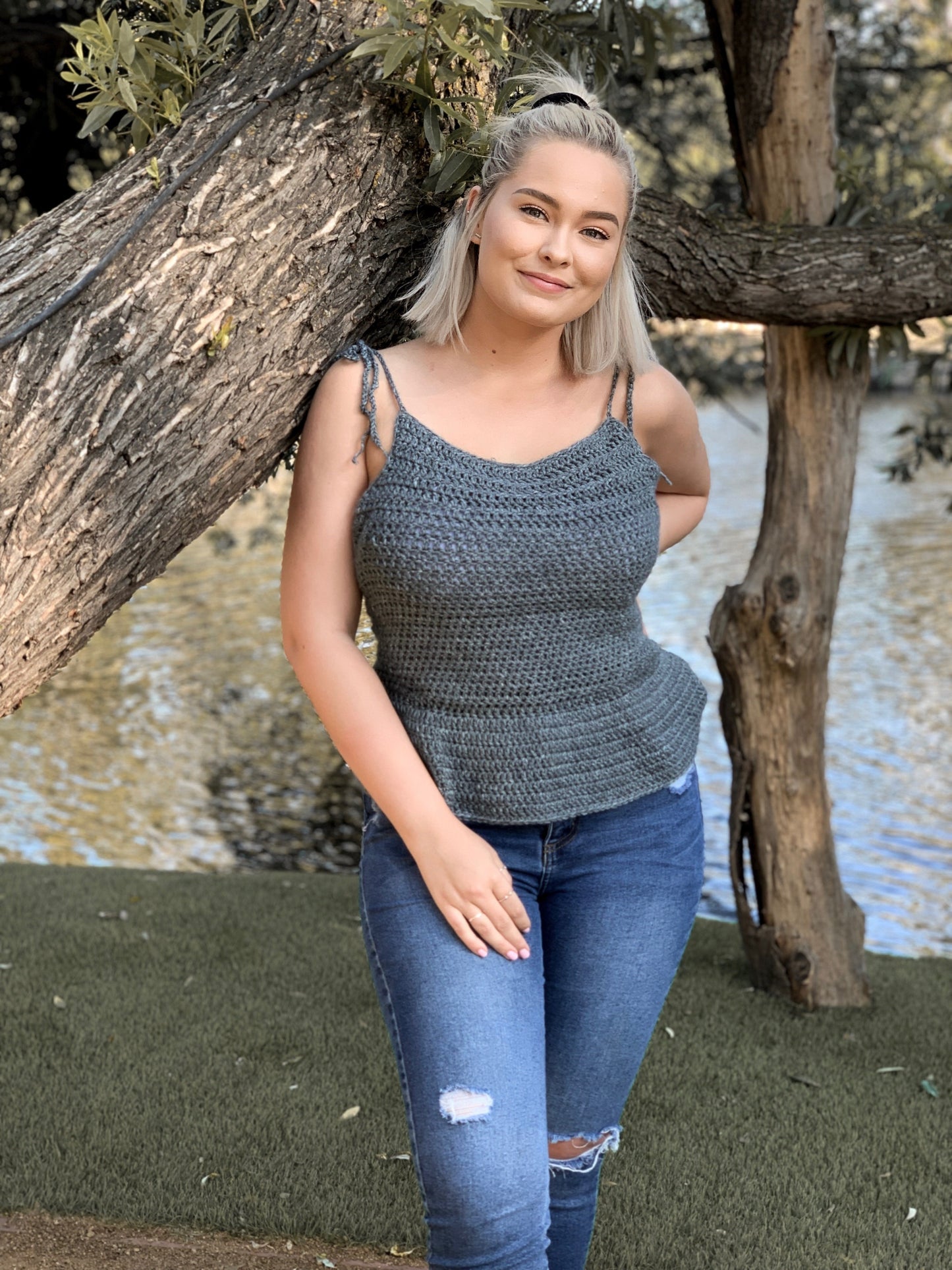 Crochet Kit - Paisley Peplum Tank