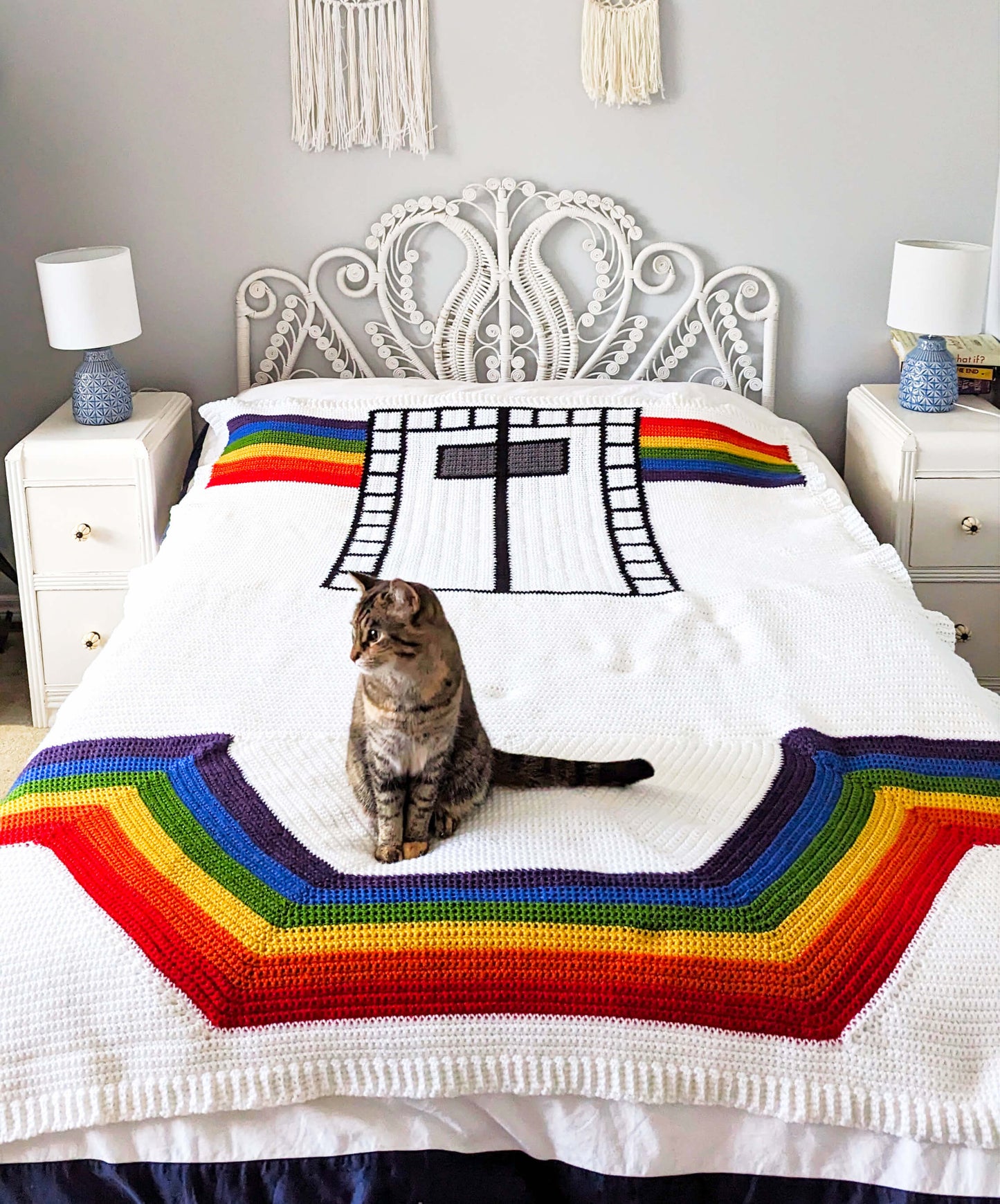 Crochet Kit - Stranger Things Rainbow Blanket