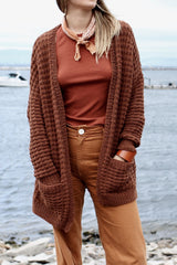 Campsite Waffle Cardigan (Knit) thumbnail