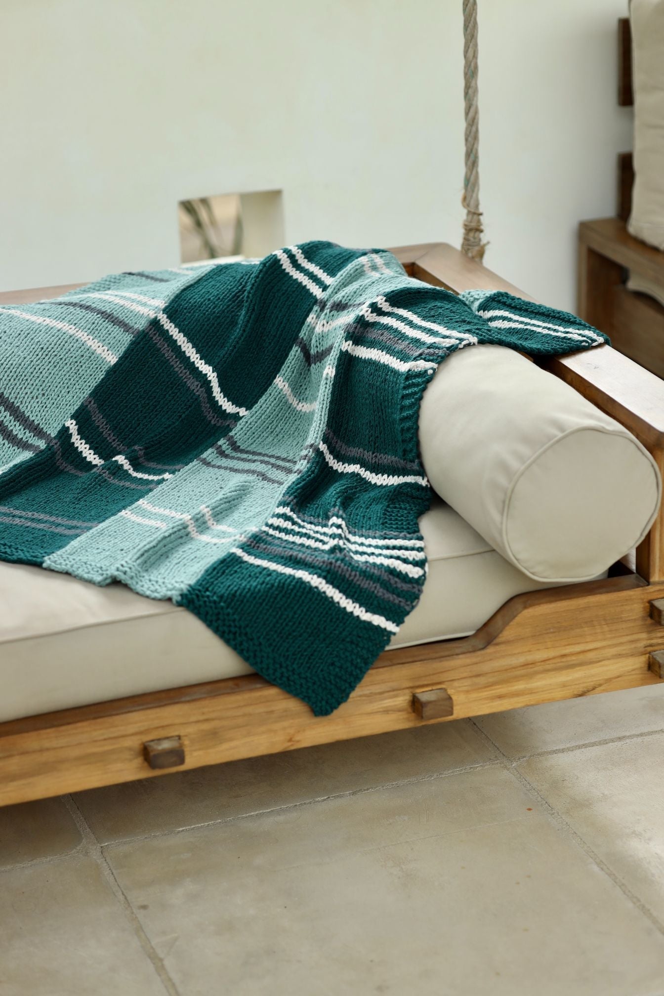 Raising the Bar Blanket (Knit)