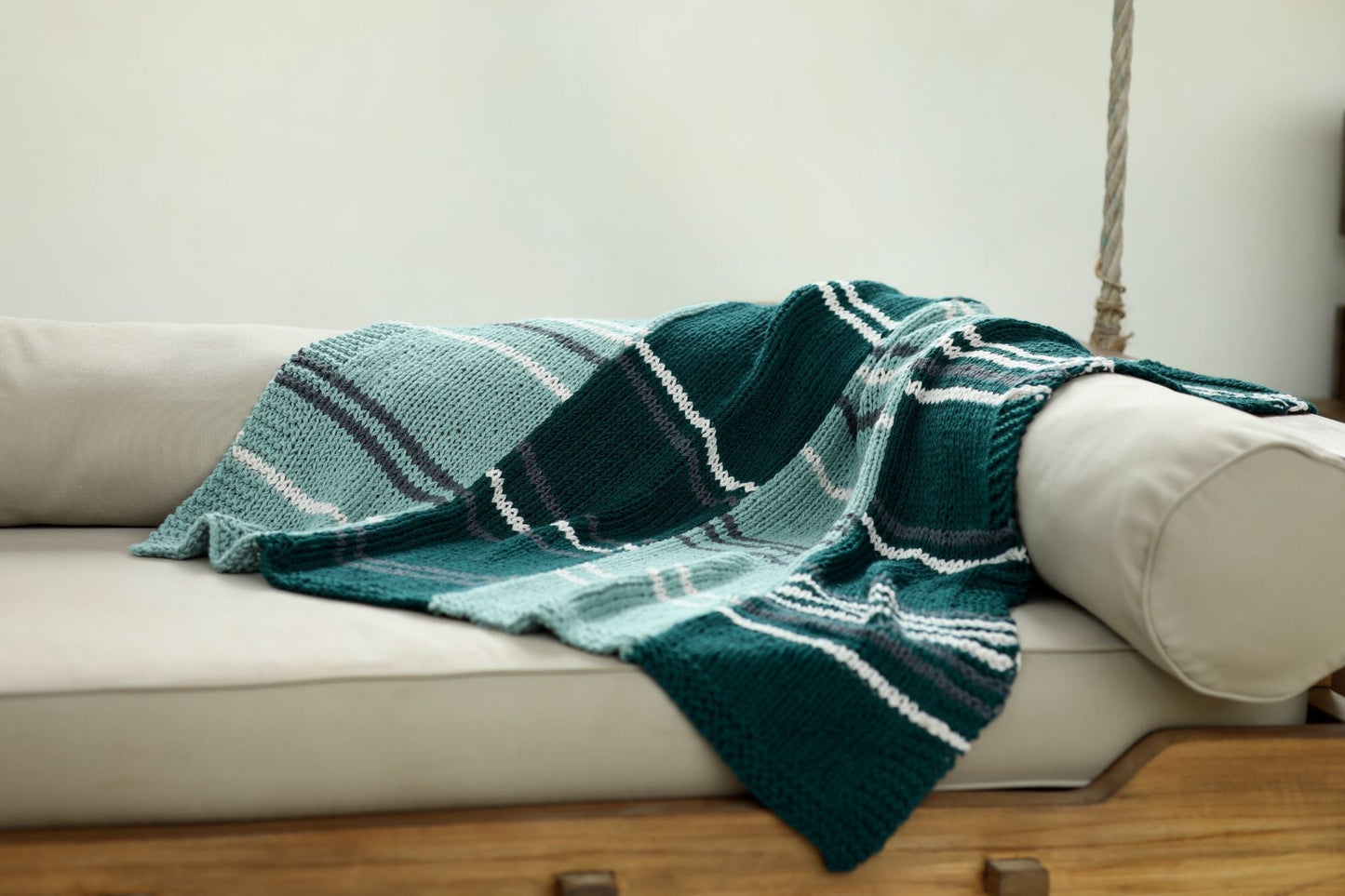 Raising the Bar Blanket (Knit)