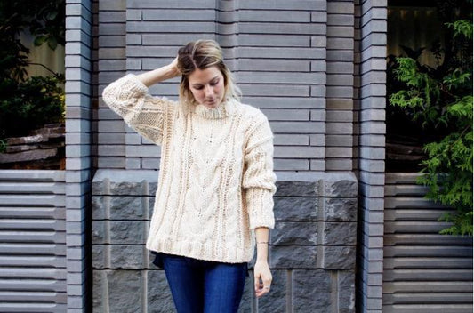 Knit Kit - Alpine Cable Pullover