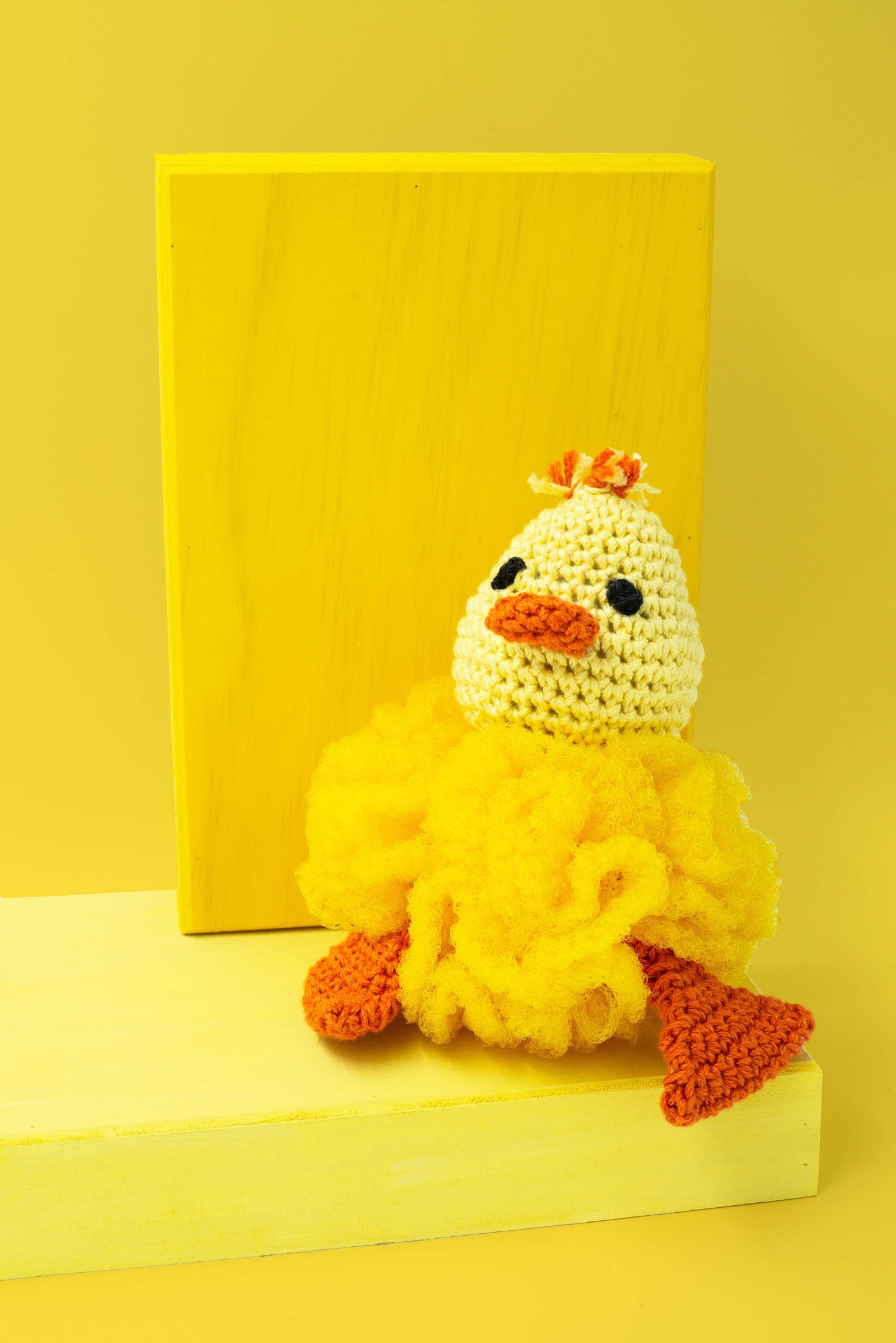 Duck Scrubby Buddy (Crochet)