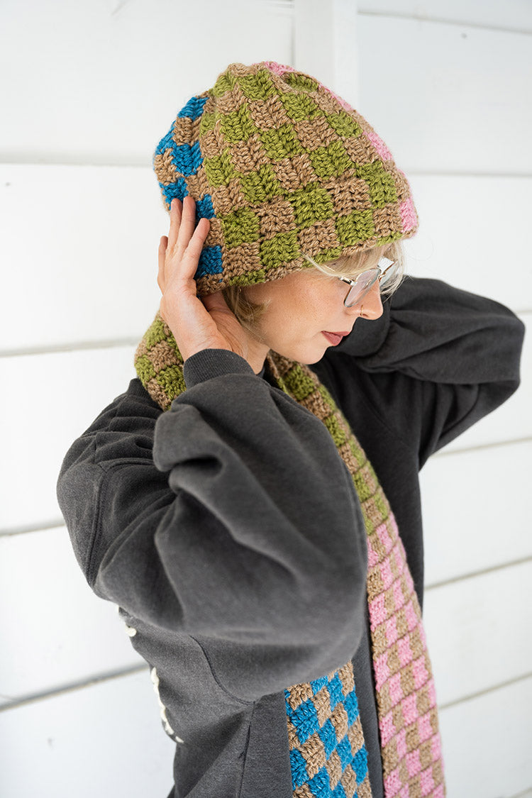 Checkmate Hat (Crochet)