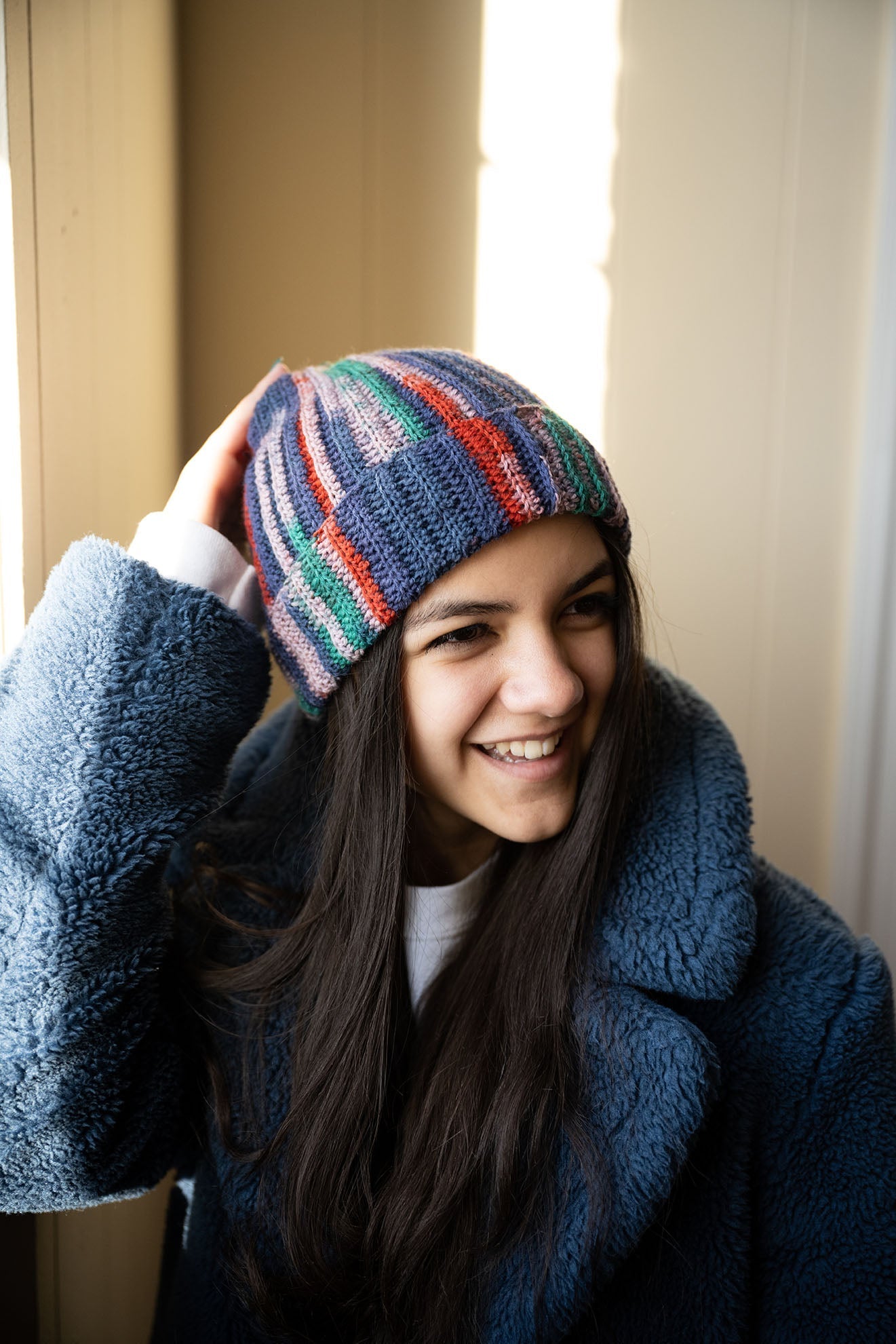 Ribbed Hat (Crochet)