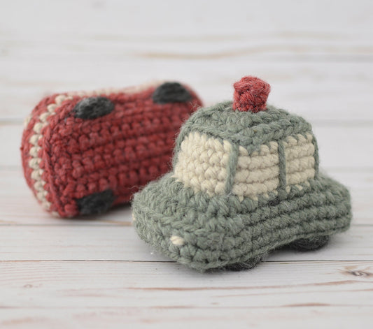 Vintage Emergency Vehicles (Crochet)
