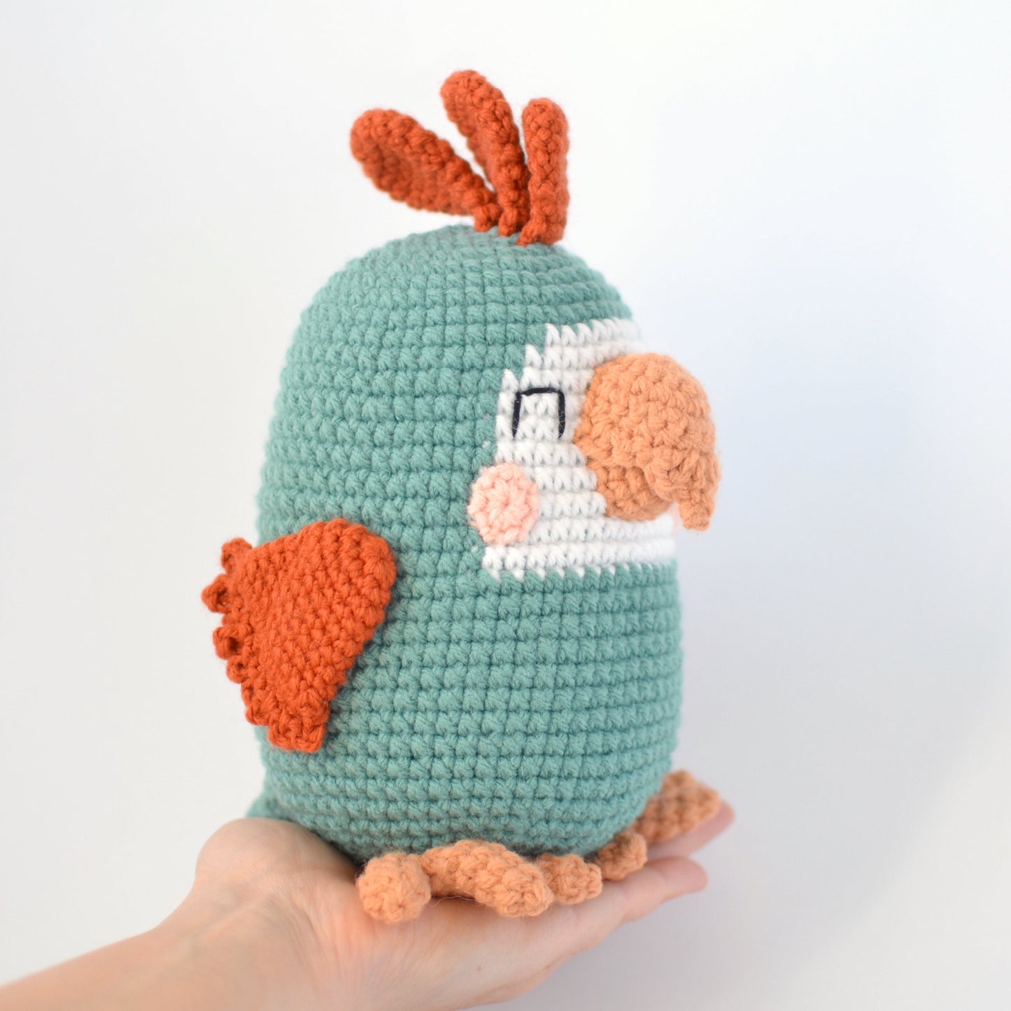 Thiago The Parrot (Crochet)