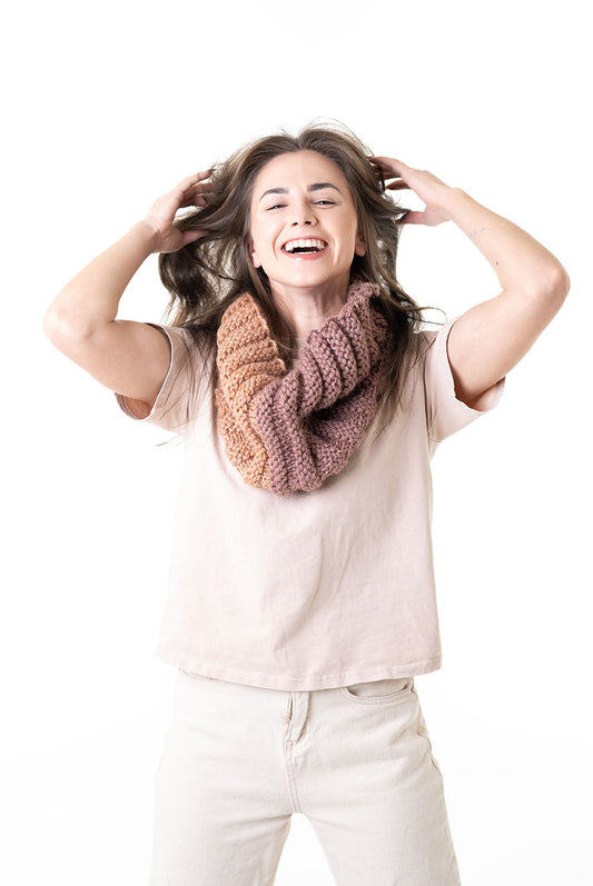 Welted Rib Cowl (Knit)