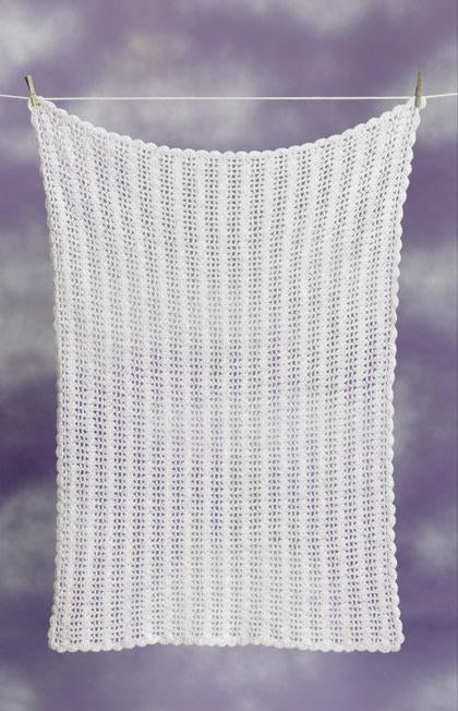 Lacy Baby Blanket Pattern (Crochet)