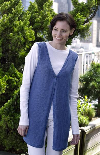 Everyday Long Vest Pattern (Knit)