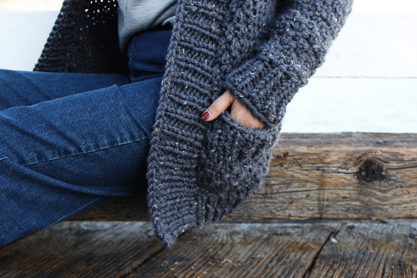 Knit Kit - Cliffside Cardigan