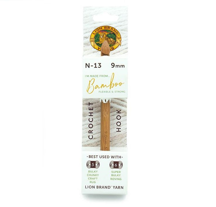 Lion Brand® Bamboo Crochet Hooks (Sizes G to N)