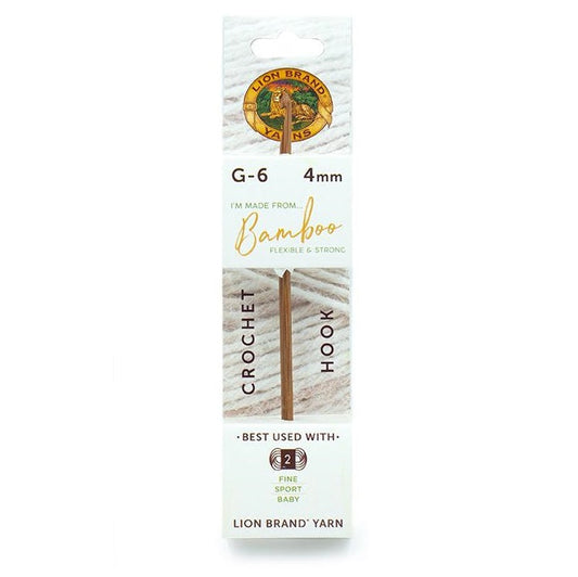 Lion Brand® Bamboo Crochet Hooks (Sizes G to N)