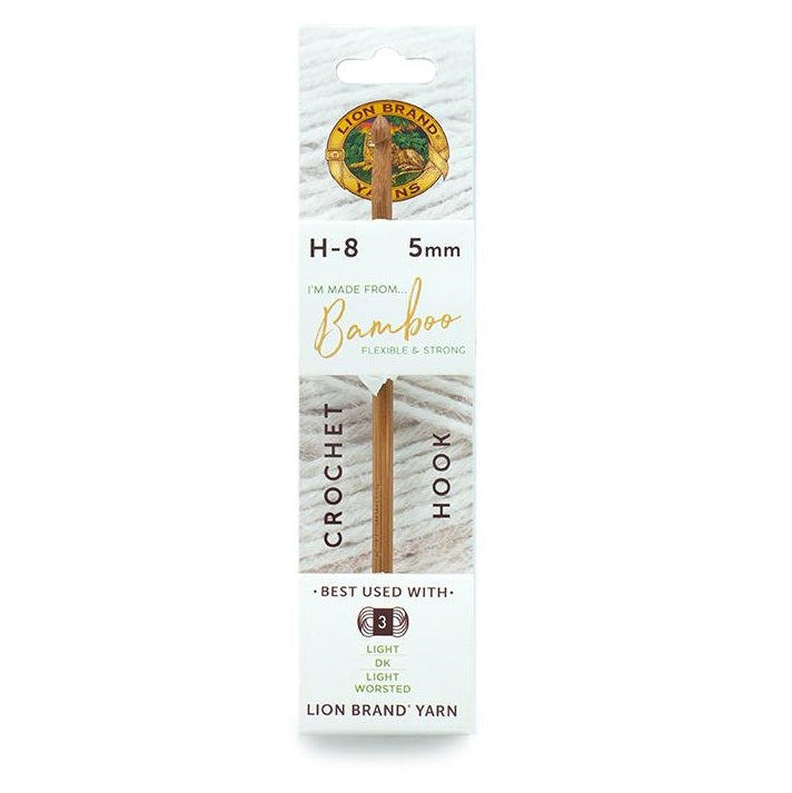 Lion Brand® Bamboo Crochet Hooks (Sizes G to N)