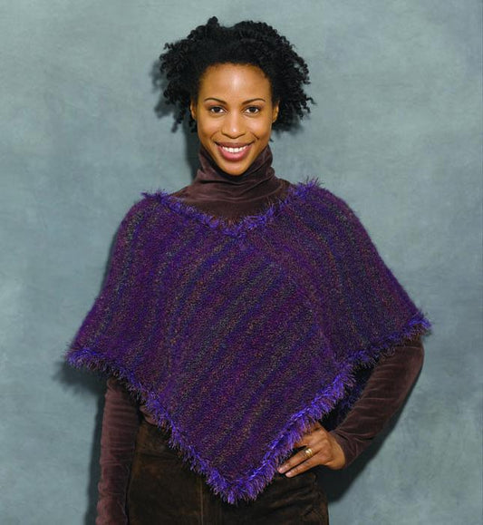 Scarf Ponchette Pattern (Knit)