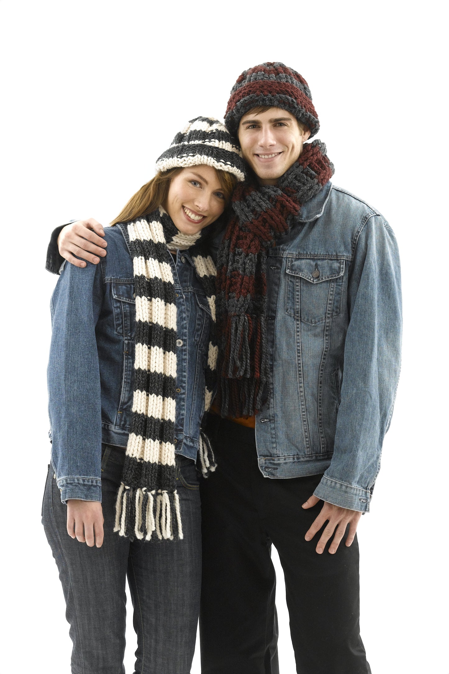Hat and Scarf Set Pattern (Knit)