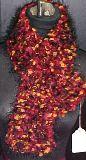 Jungle Print Keyhole Scarf Pattern (Knit)