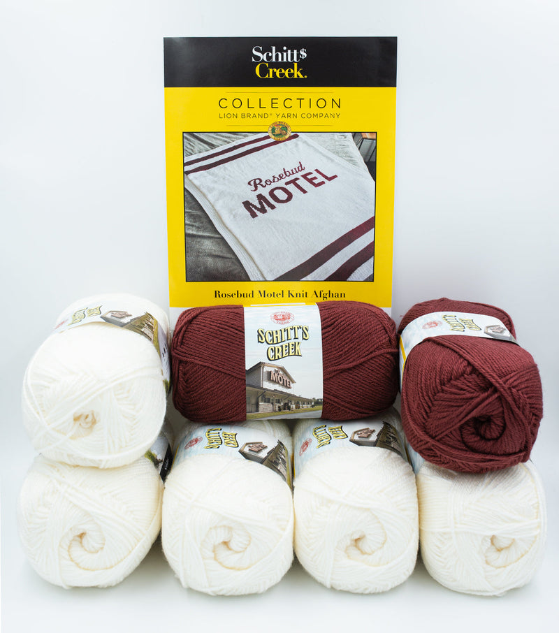 Rosebud Motel Knit Afghan