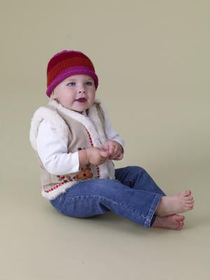 Striped Caps Pattern (Knit)