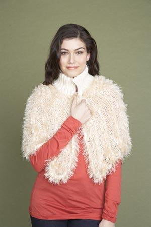 Drop Stitch Capelet Pattern (Knit)