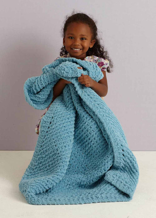 Delightfully Diagonal Blankie Pattern (Knit)
