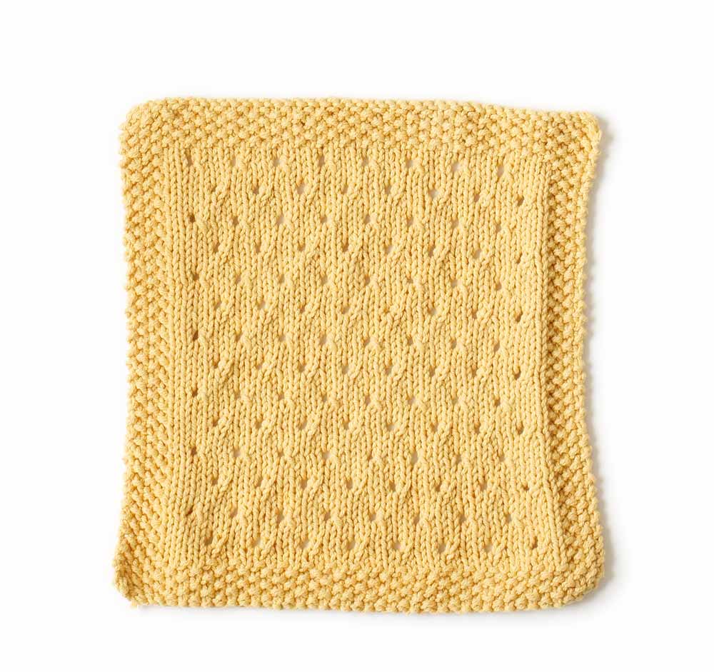 Orient Point Washcloth Pattern (Knit)