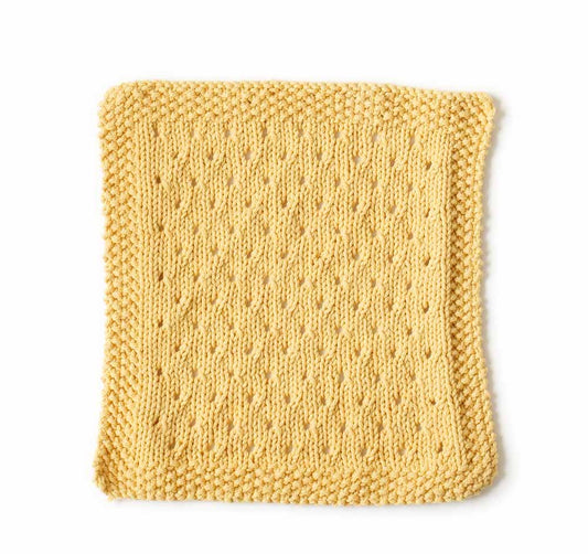 Orient Point Washcloth Pattern (Knit)