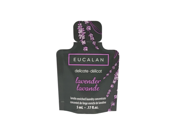 Eucalan Single Use Fine Fabric Wash - 5mL / .17 oz
