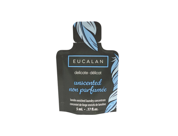 Eucalan Single Use Fine Fabric Wash - 5mL / .17 oz