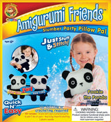 Amigurumi Friends Pillow: Pookie The Panda thumbnail