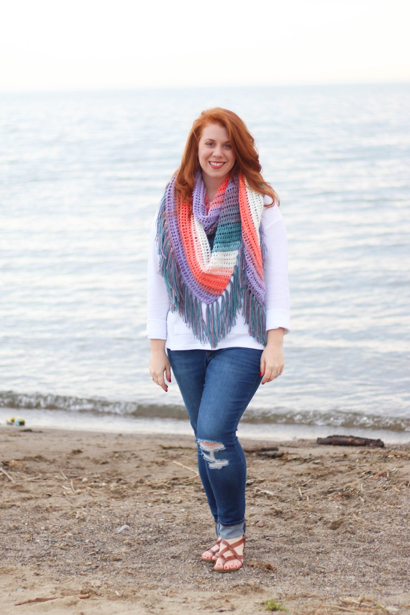 Crochet Kit - Sea Breeze Shawl