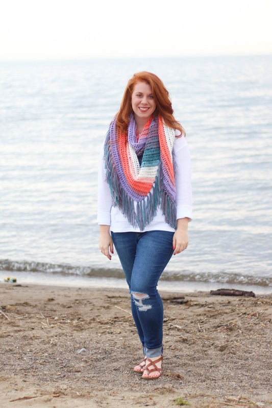 Crochet Kit - Sea Breeze Shawl
