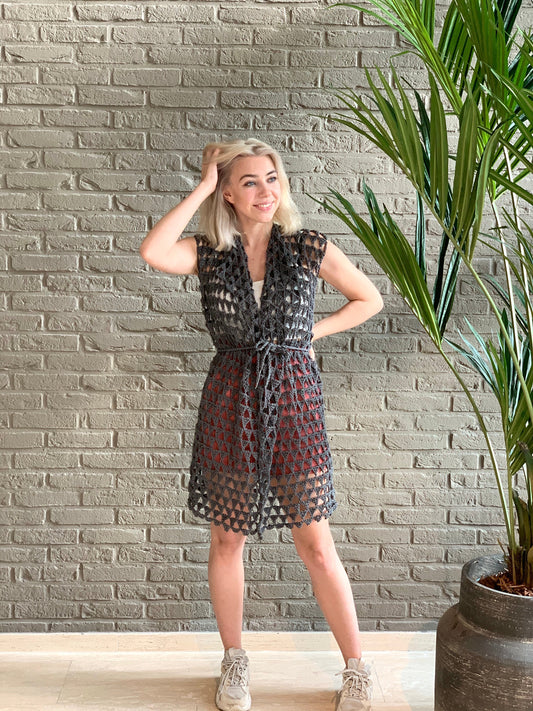 Crochet Kit - Beach Cardi Cover Up