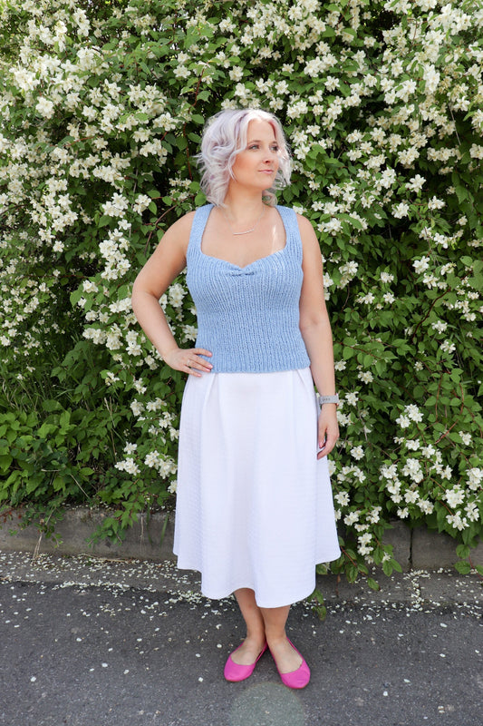 Knit Kit - Pinch Me Crop Top