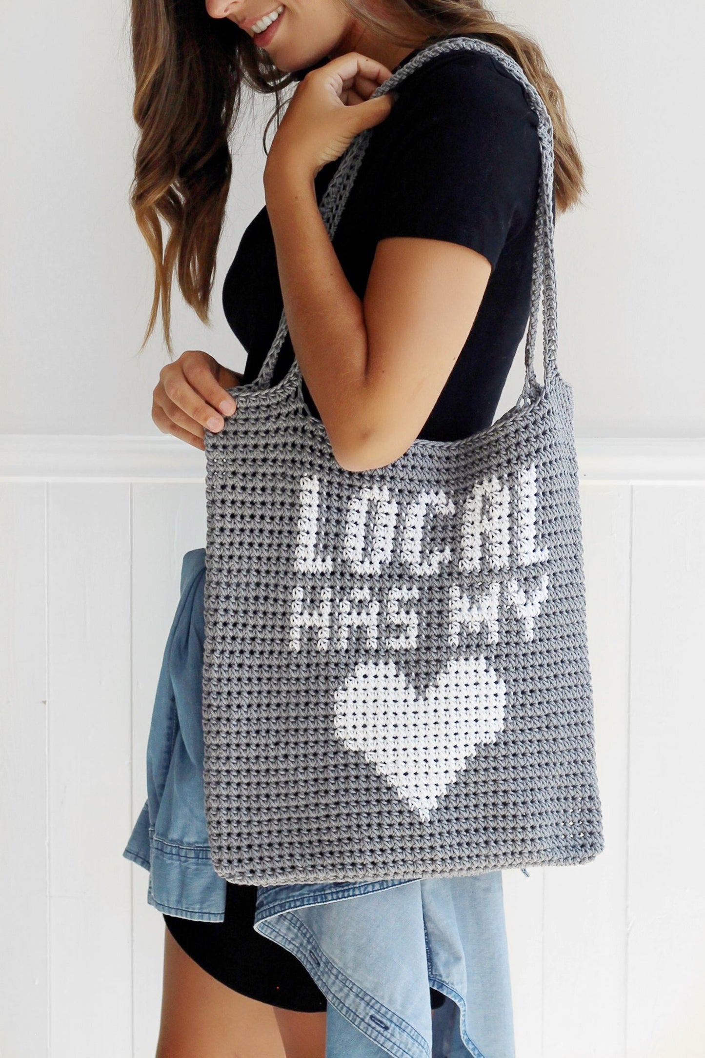 Crochet Kit - Local Has My Heart Bag
